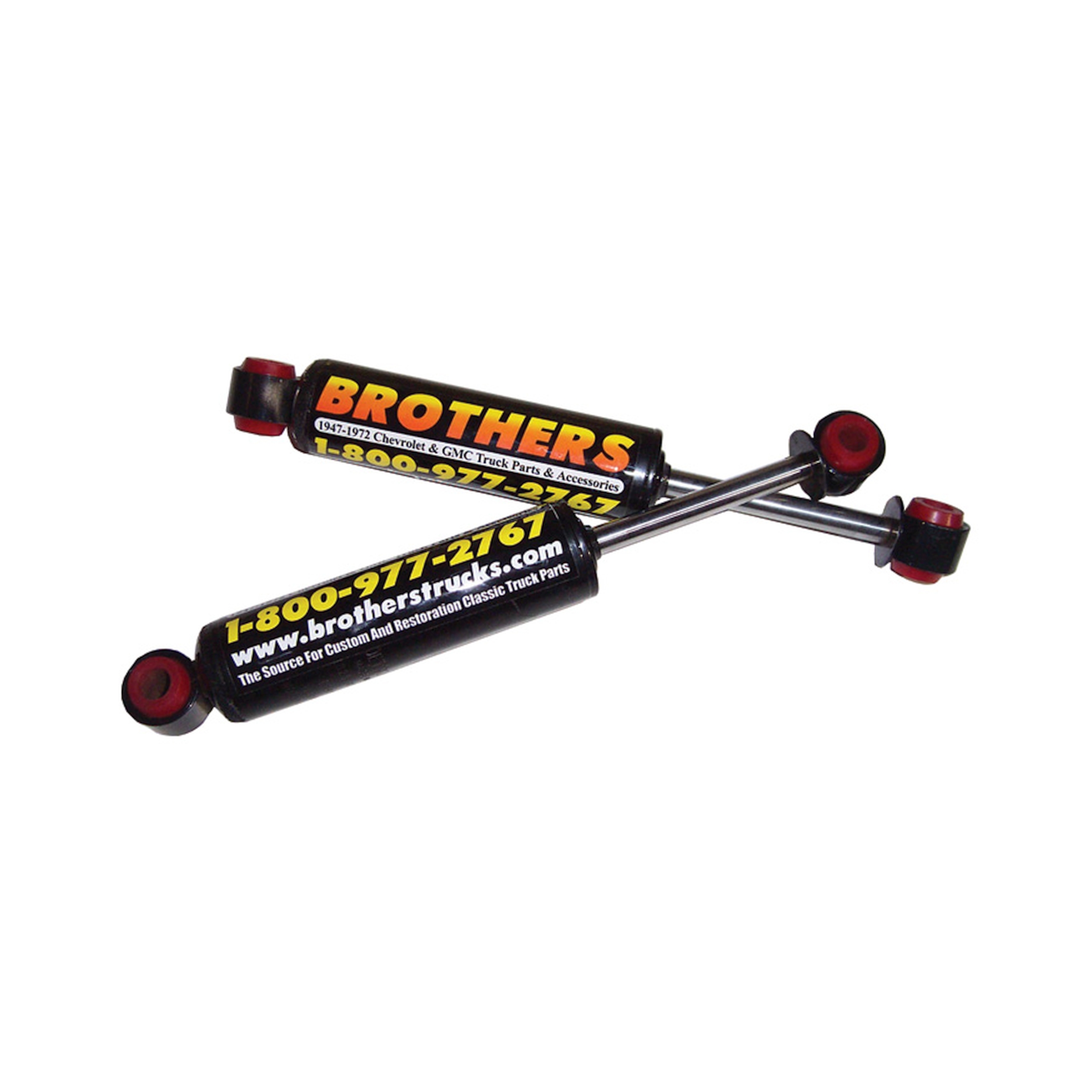Brothers Trucks Front Gas Shock - 4 Inch Drop - Each - Black