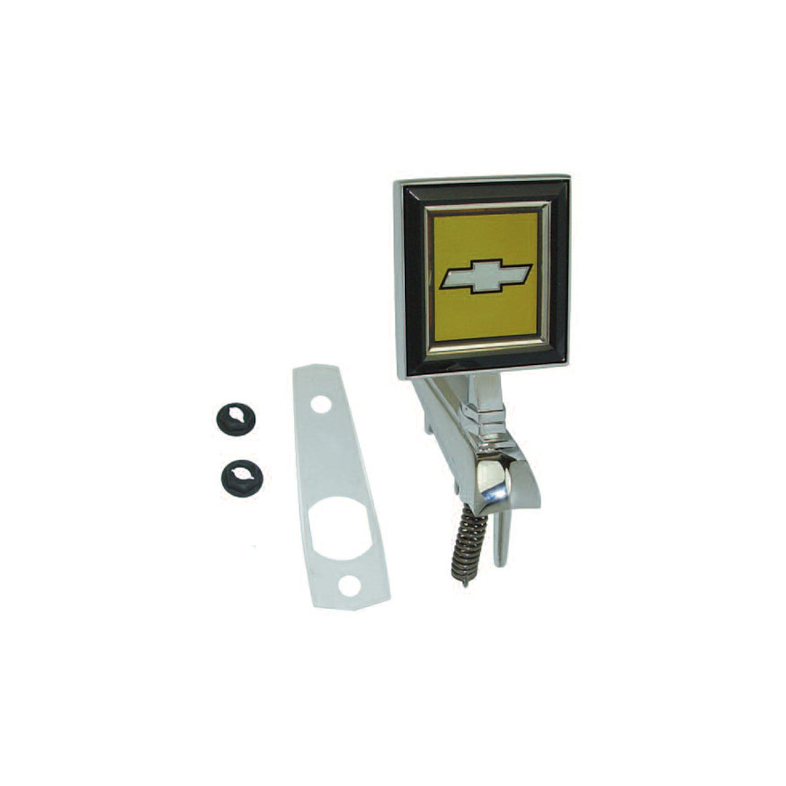 Brothers Trucks Hood Ornament - Chrome/Gold - Each - Image 3