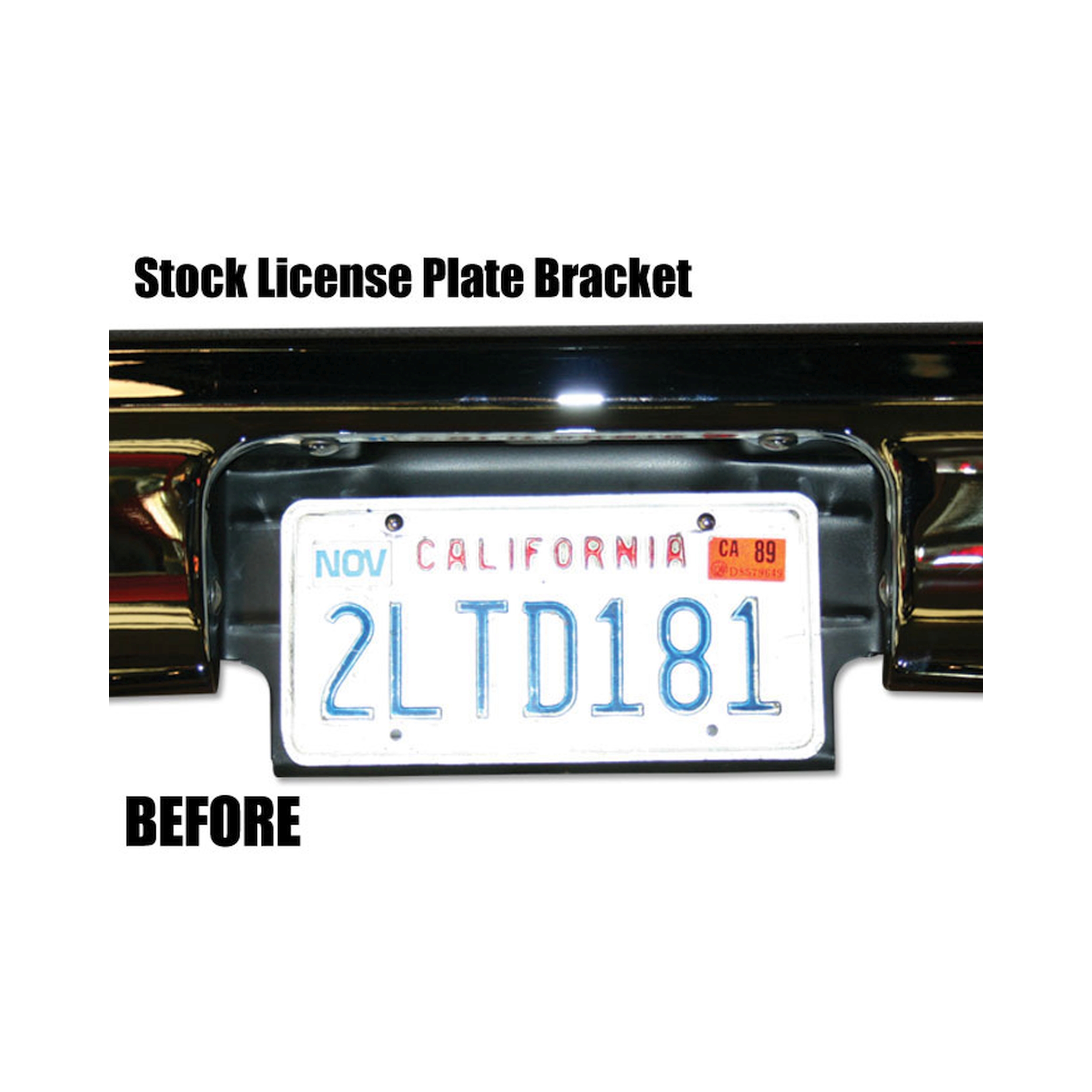 Brothers Trucks Flush License Plate Bracket
