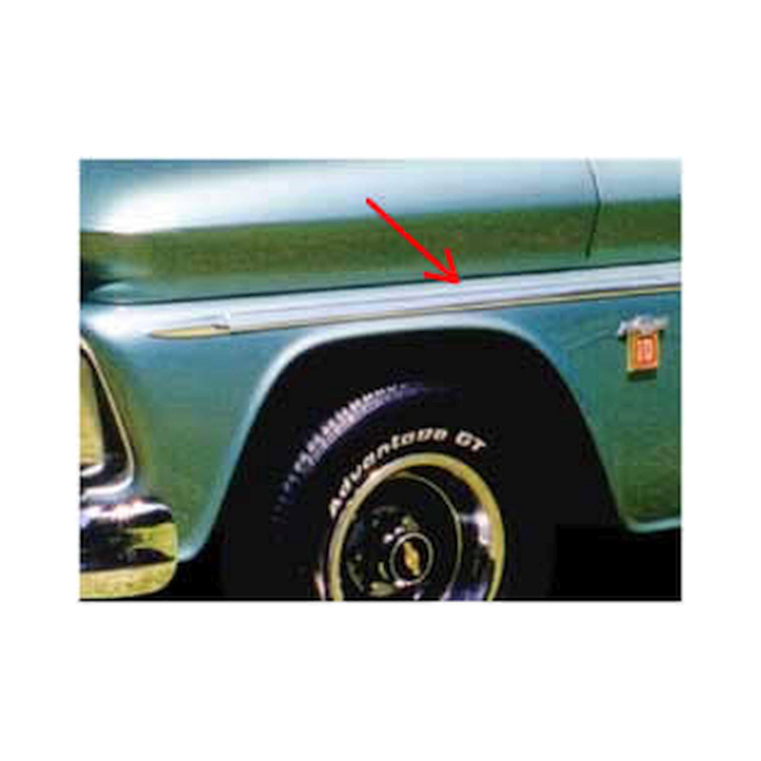 Brothers Trucks Fender Molding - Main - Left/Right - Each