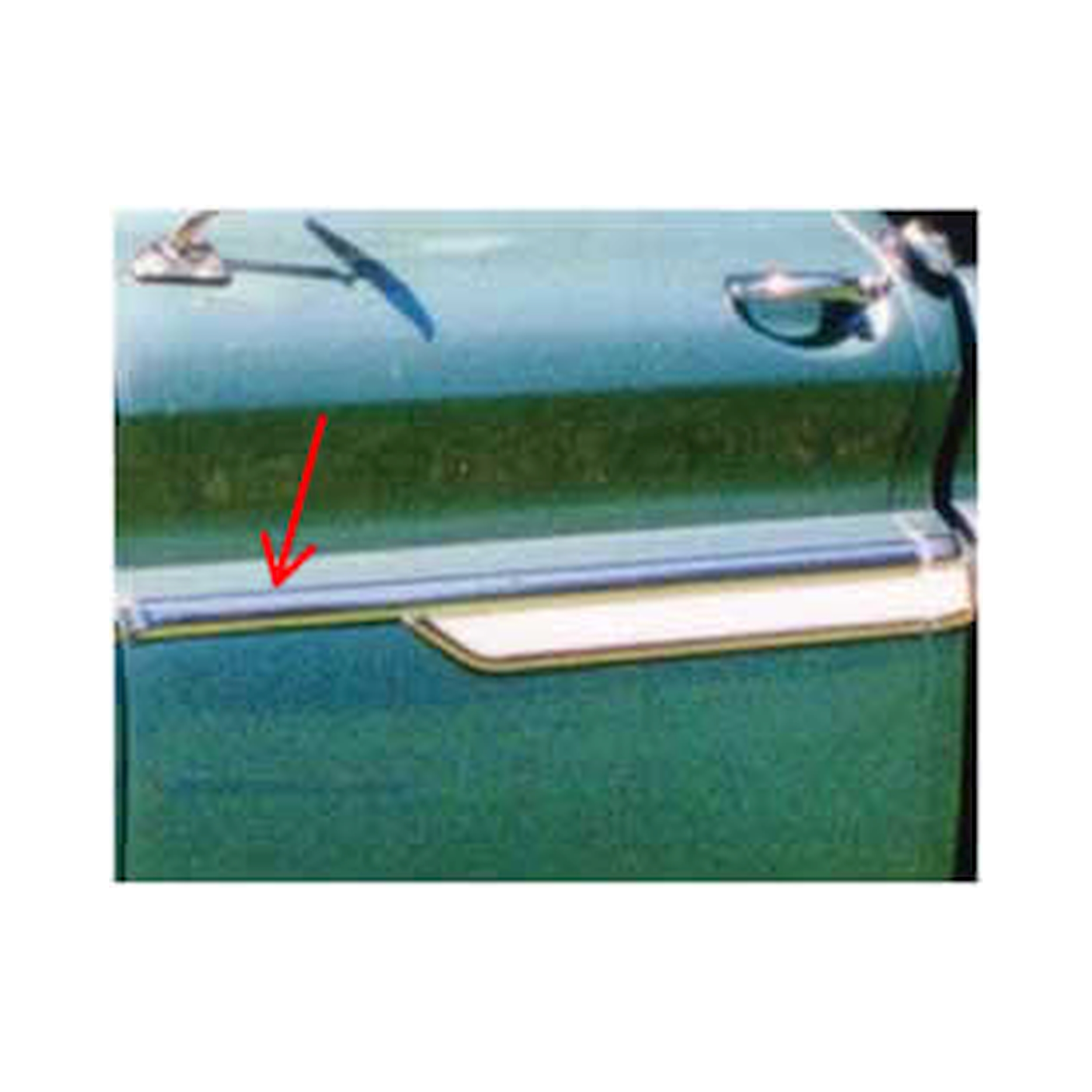 Brothers Trucks Door Molding - Upper - Left/Right - Each