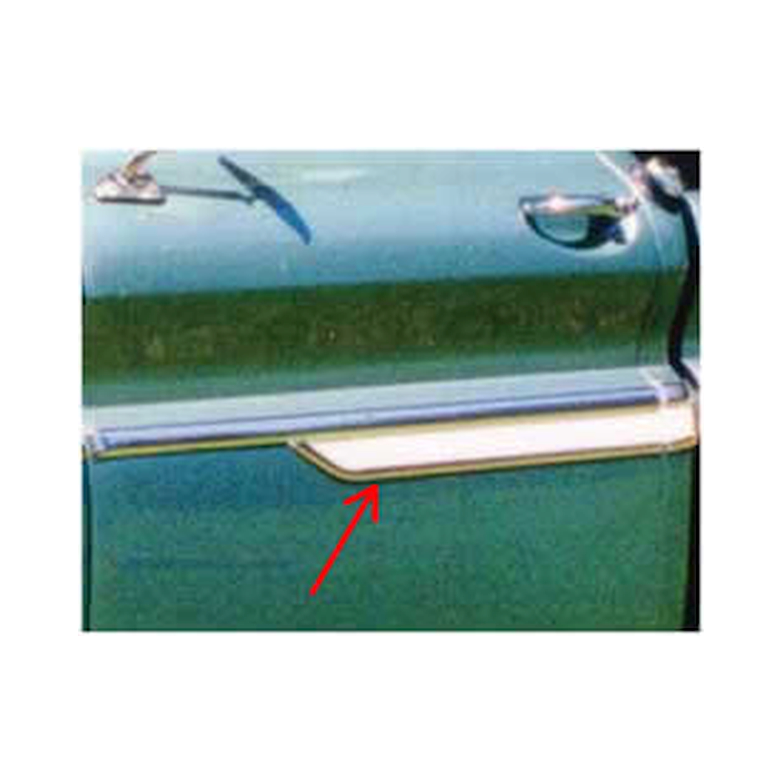 Brothers Trucks Door Molding - Lower - Right