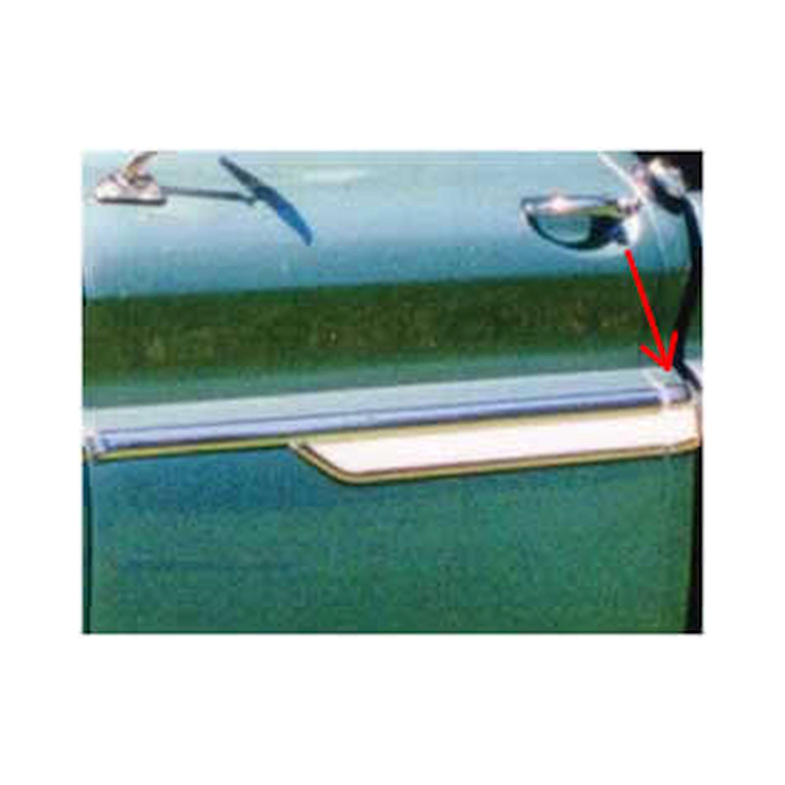 Brothers Trucks Cab Molding - Upper - Left