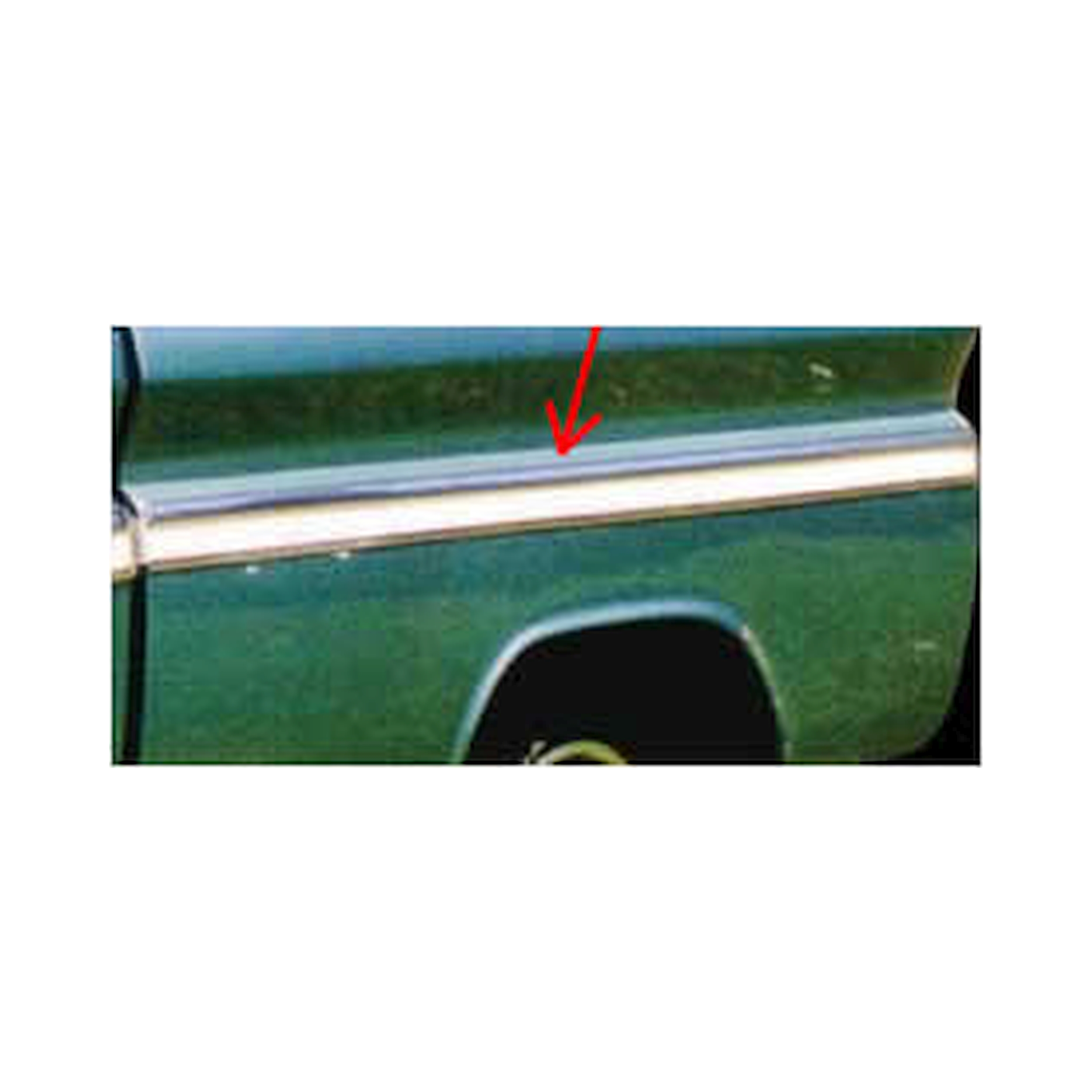 Brothers Trucks Bedside Molding -Lower-Fleetside-Longbed-Left/Right-Each