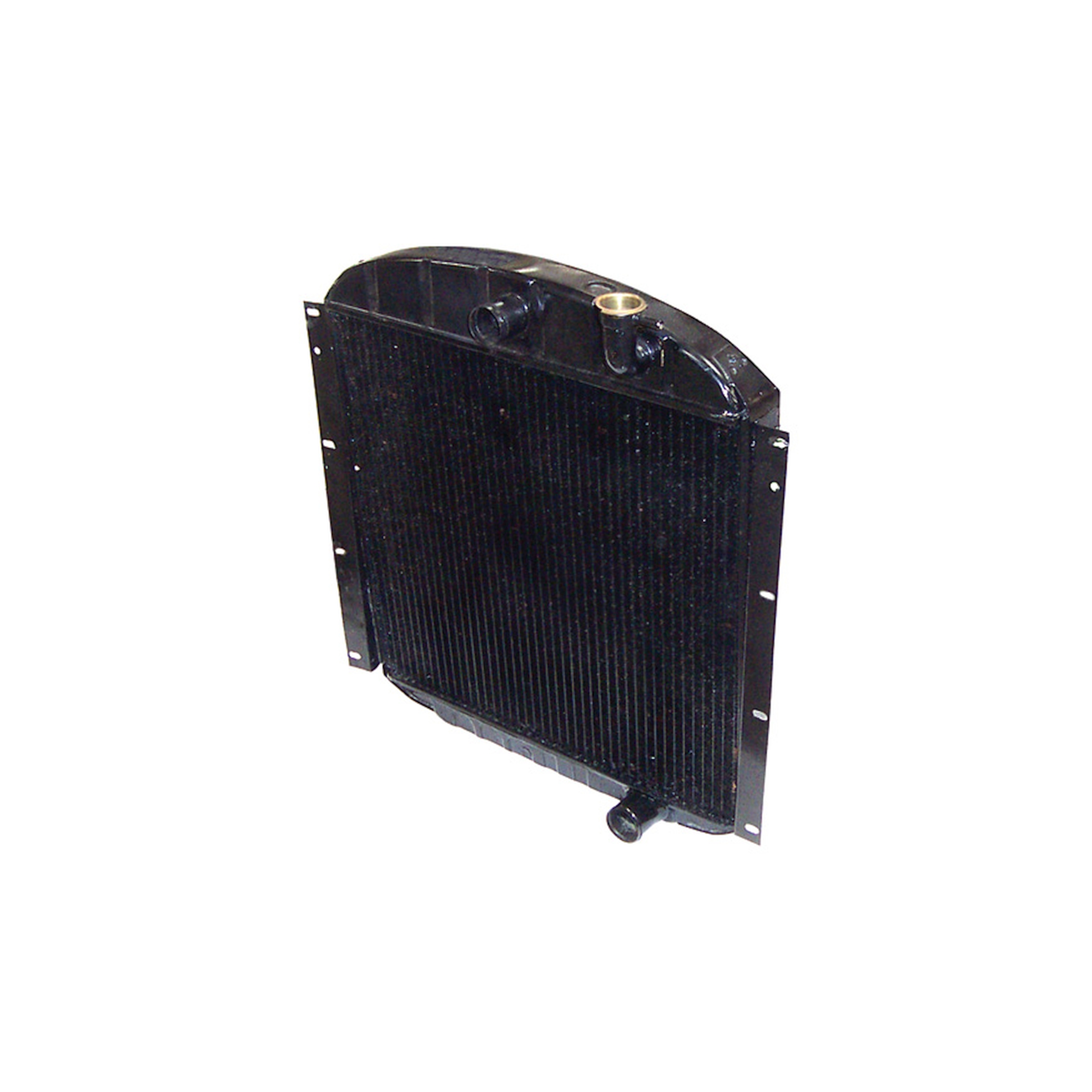 Brothers Trucks Radiator - Copper/Brass - Black - V8 - Manual Trans
