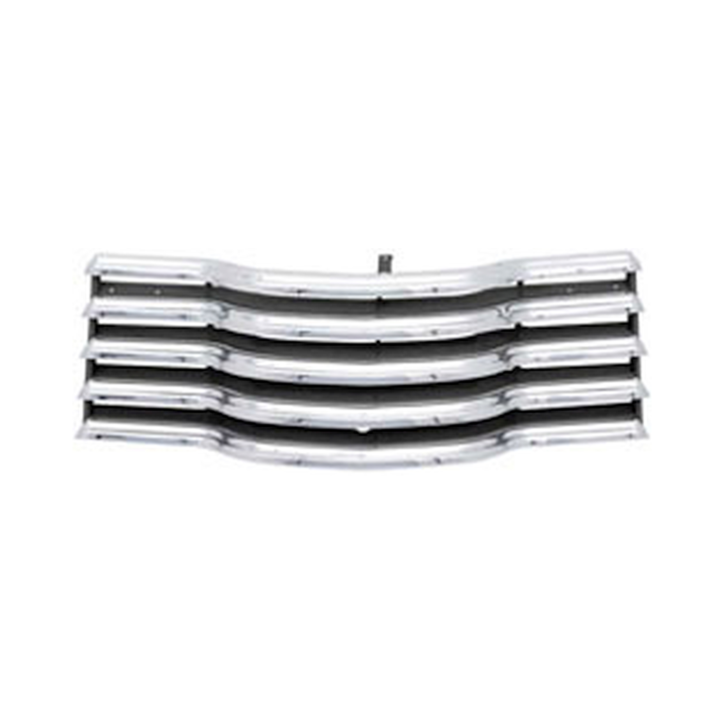 Brothers Trucks Grille - Chevrolet- Chrome W/ Black Painted Rear Splash