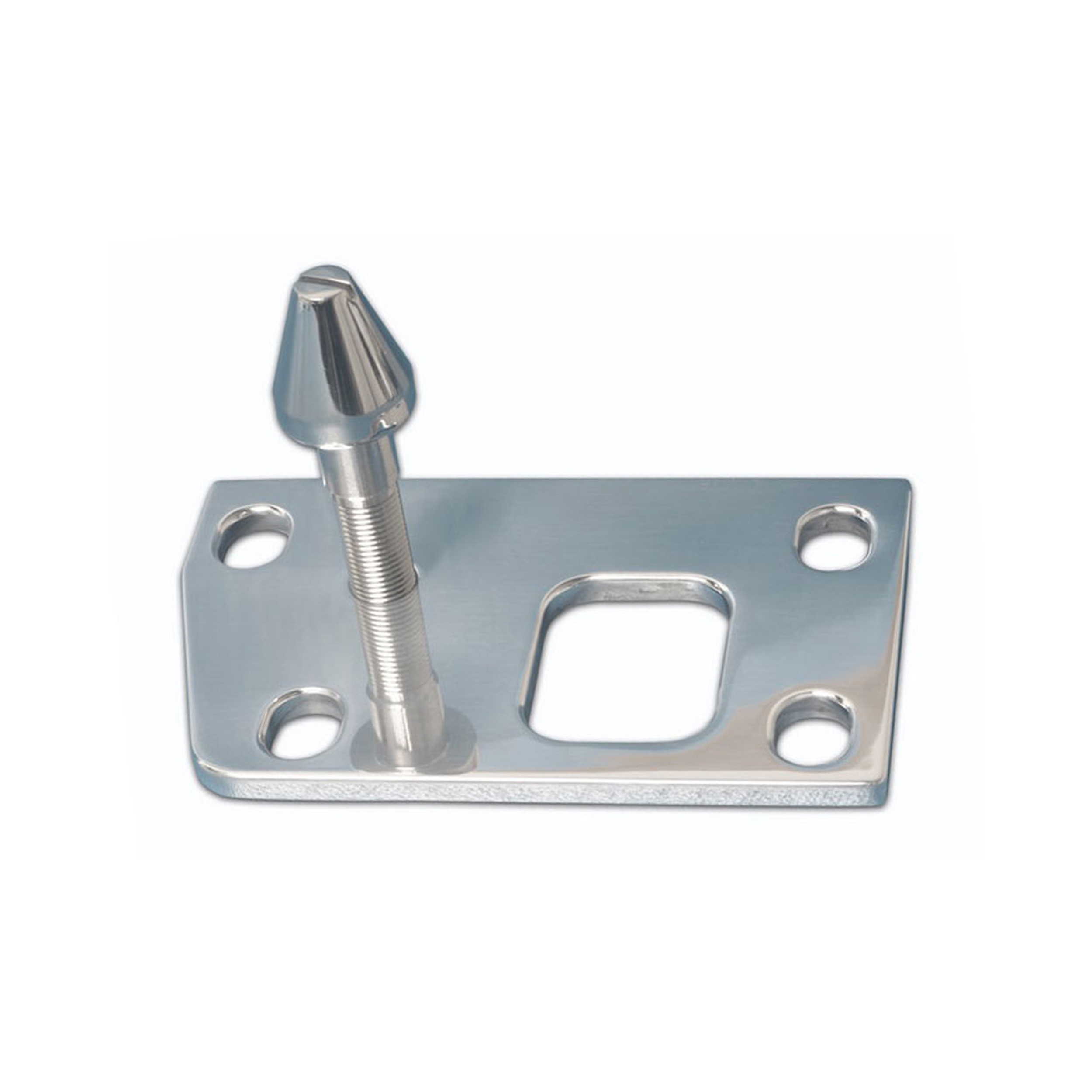 Brothers Trucks Hood Latch Support Brace - Billet - Polished