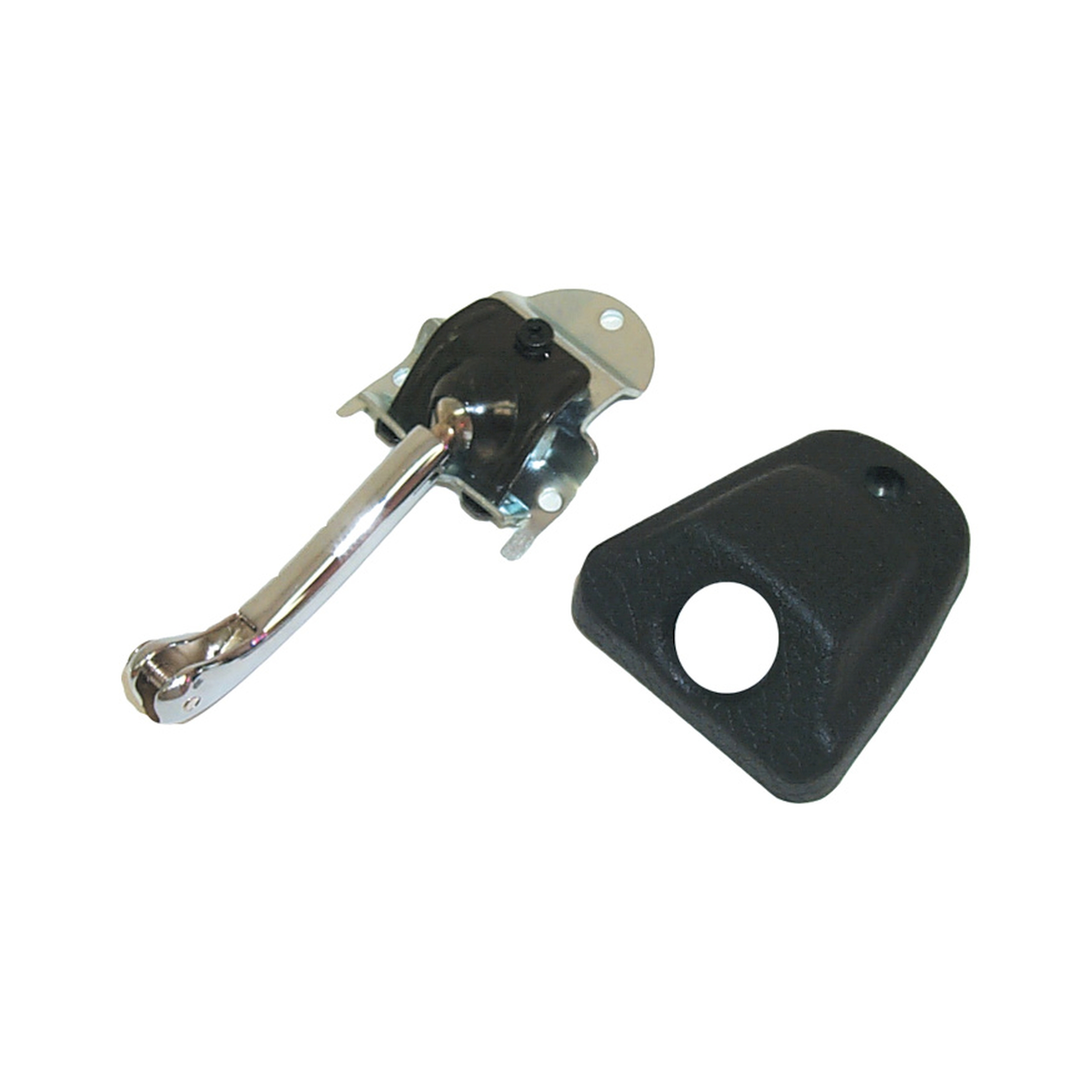 Brothers Trucks Inside Rear-View Mirror Bracket - Deluxe - Chrome/Black