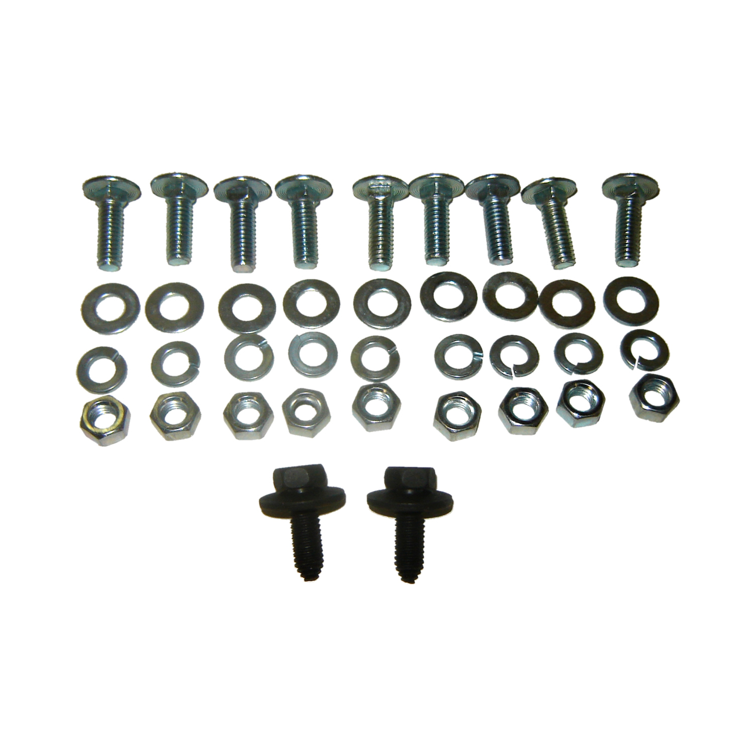 Brothers Trucks Bedside To Floor Bolt Kit-Shortbed-38-Pieces-Left/Right
