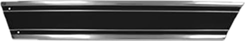Brothers Trucks Bedside Molding-Lower-Rear-Fleetside-Shortbed-RH-Black