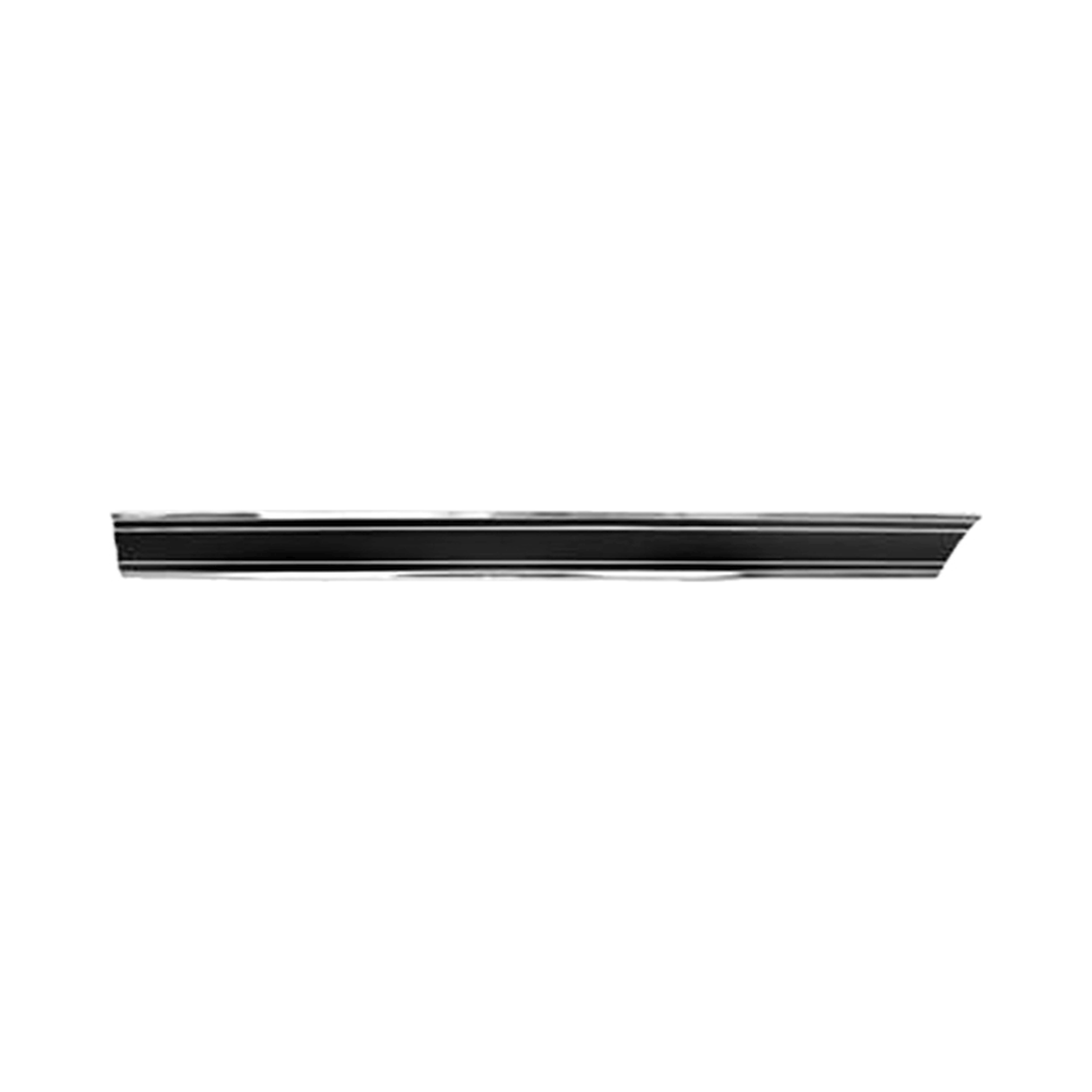 Brothers Trucks Bedside Molding - Lower Front- Longbed- Black - Left