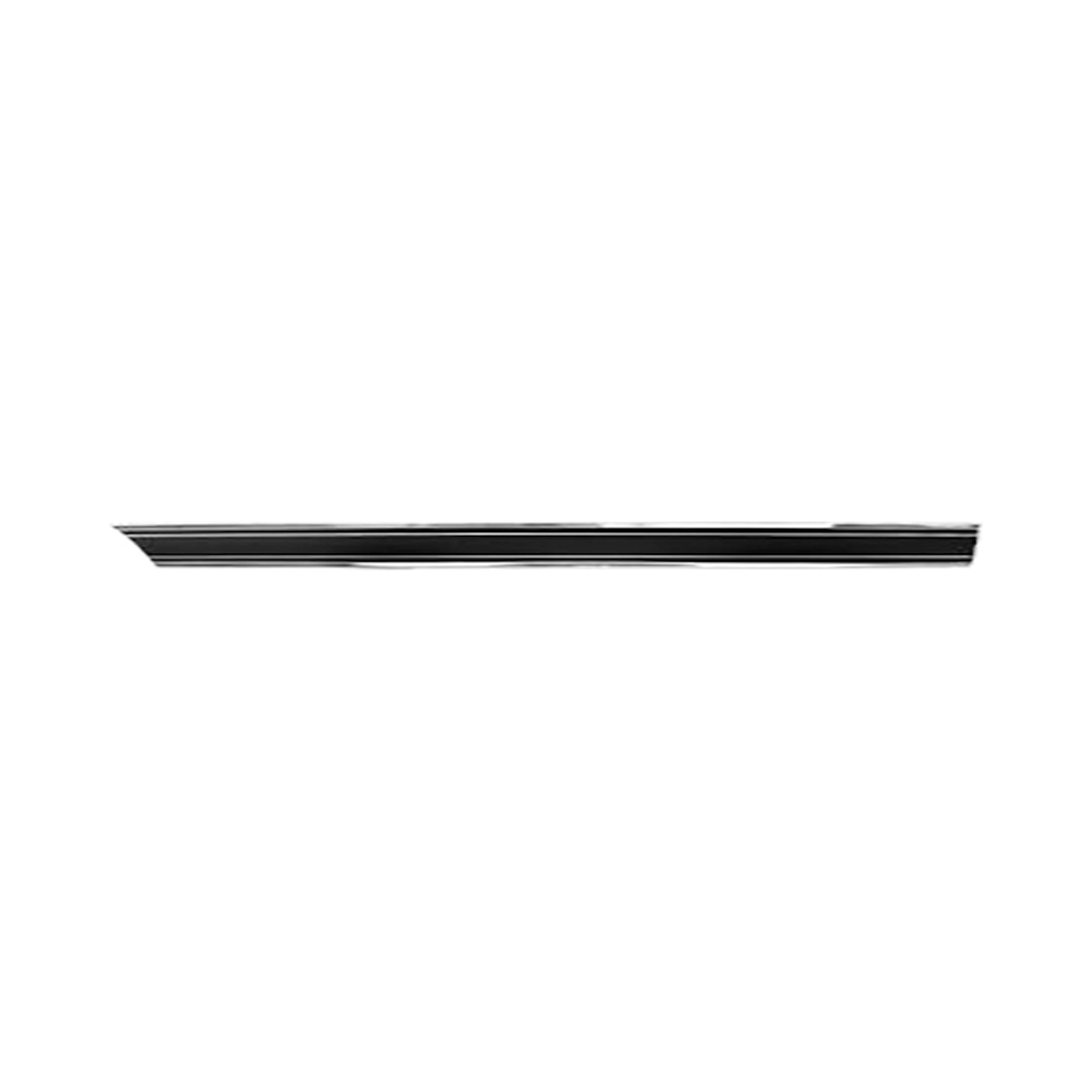 Brothers Trucks Bedside Molding - Lower Front-Longbed - Black - Right