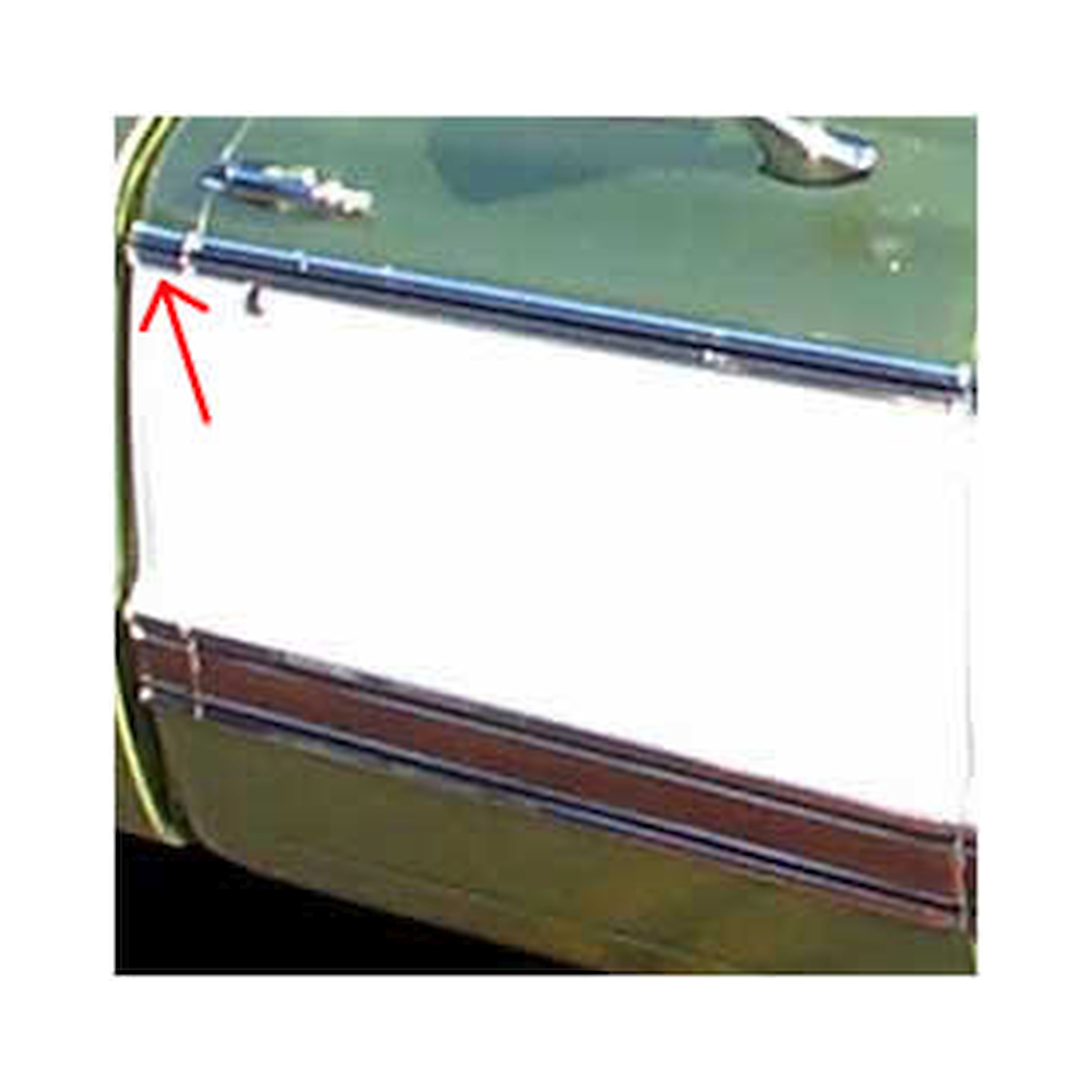 Brothers Trucks  Cab Molding - Upper - Right