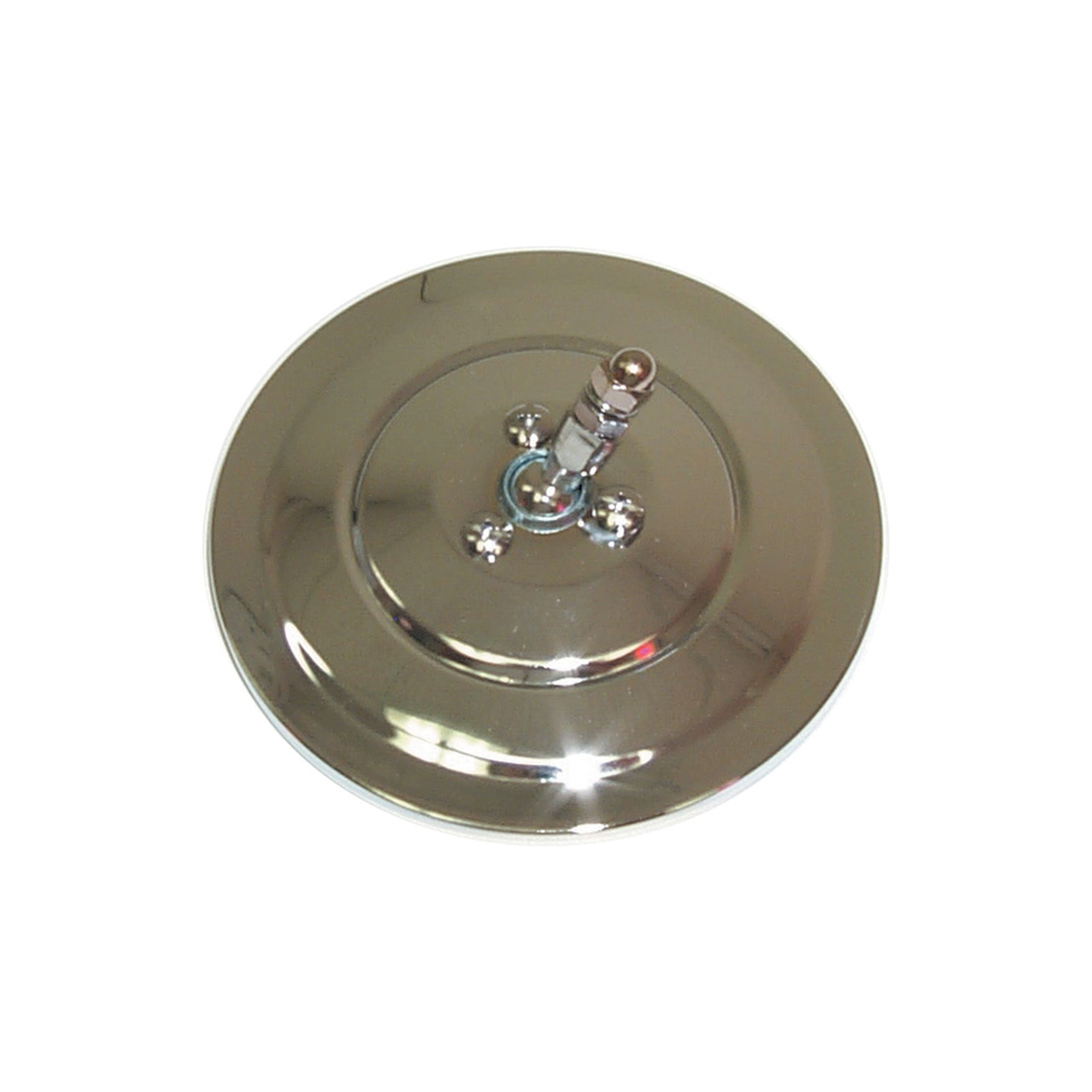 Brothers Trucks Mirror Head - Round/Ribbed - Polished Stainless - Each