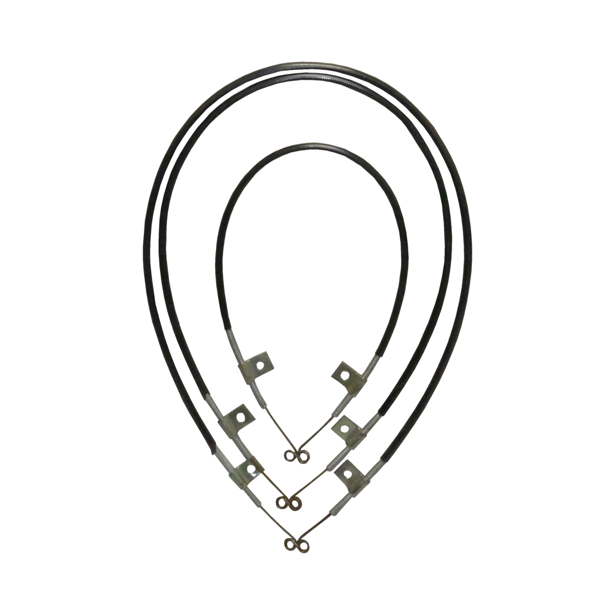 Brothers Trucks Heater Control Cable Set - without A/C - 3-Pieces