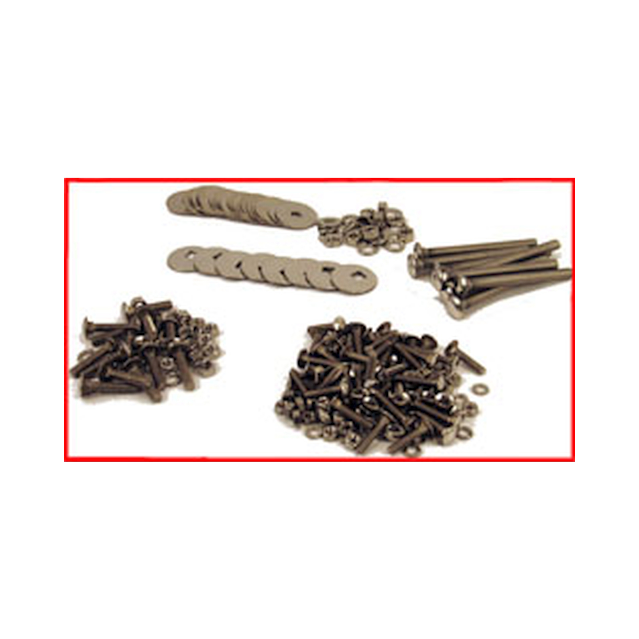 Brothers Trucks  Bed Bolt Kit - Longhorn - Polished Stainless