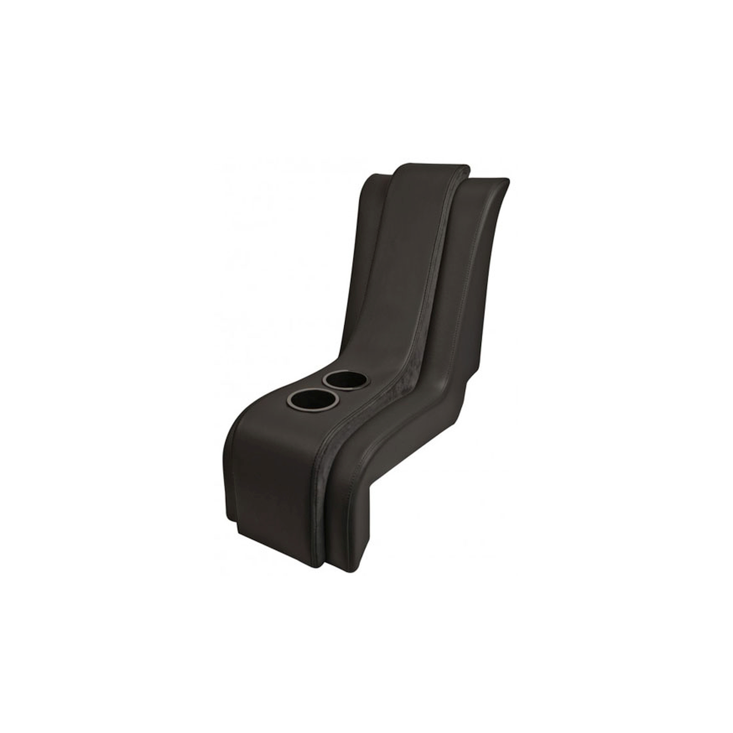 Brothers Trucks Custom Console - Sport - Black/Black Stitching -Cup Holders - Image 2