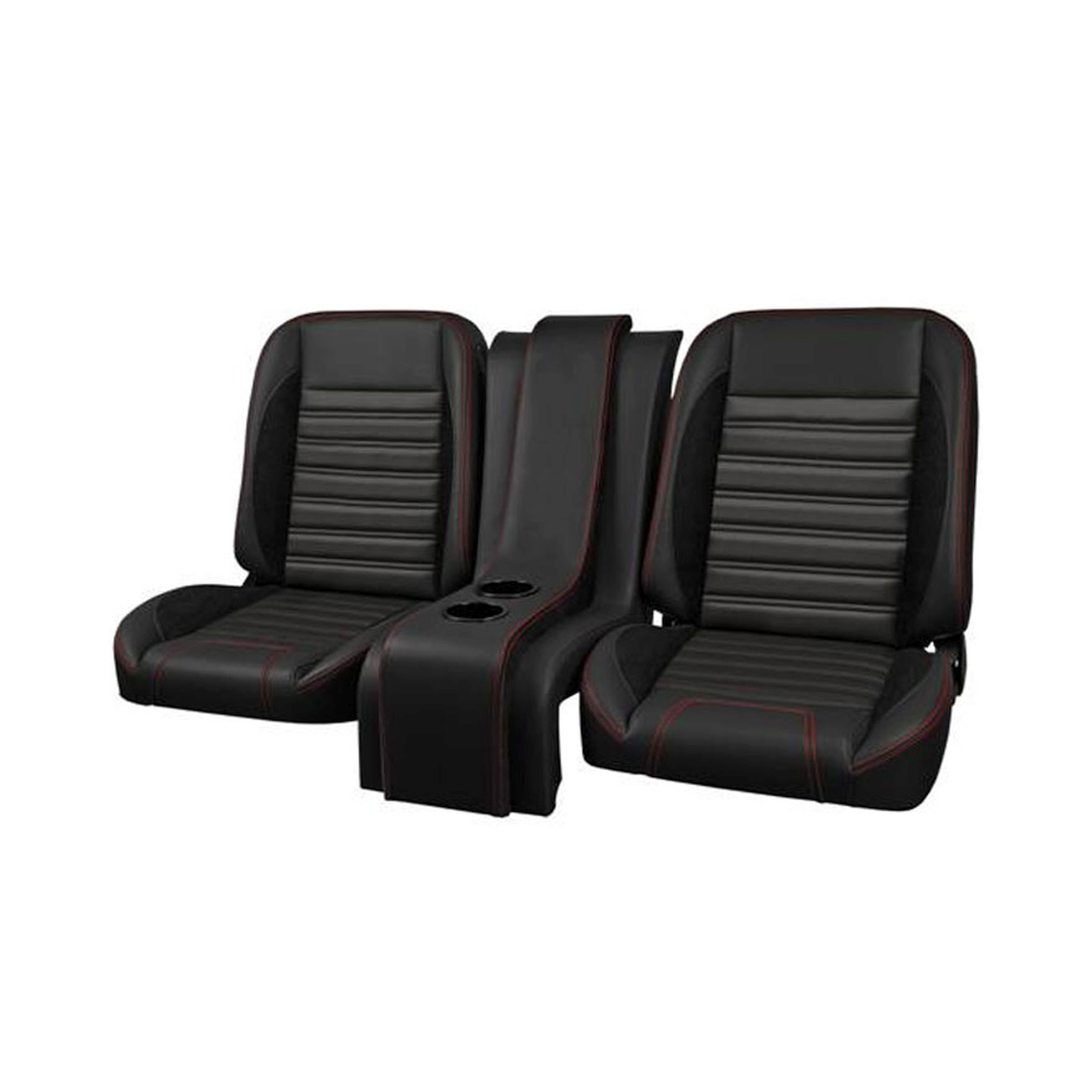 Brothers Trucks Custom Console - Sport - Black/Black Stitching -Cup Holders - Image 3