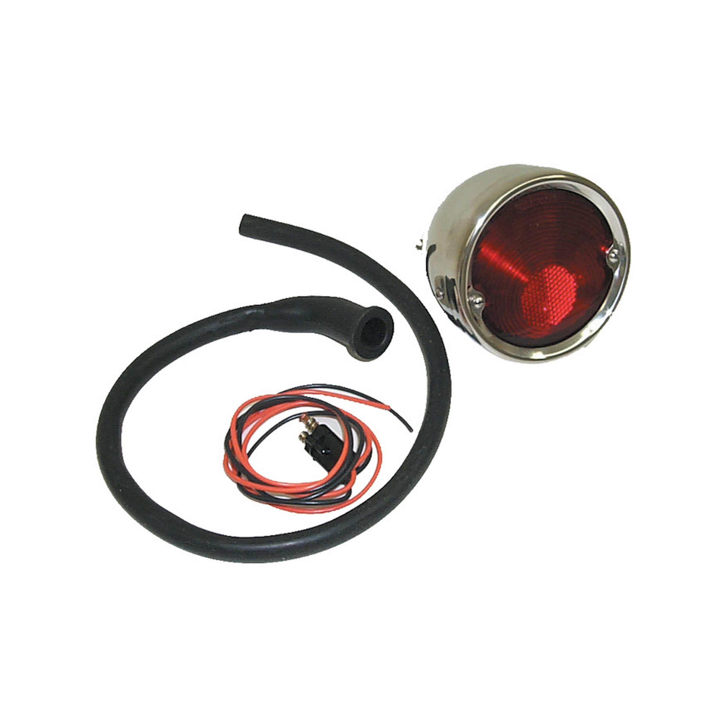 Brothers Trucks Tail Light Assembly - Stainless - Red - Left/Right - Each
