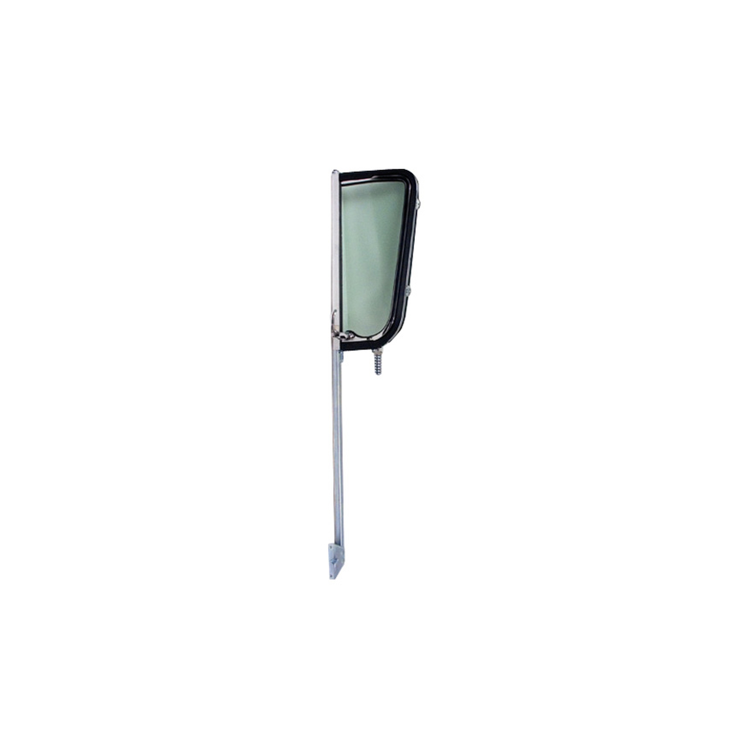 Brothers Trucks Vent Window Assembly - Chrome - Clear - Right
