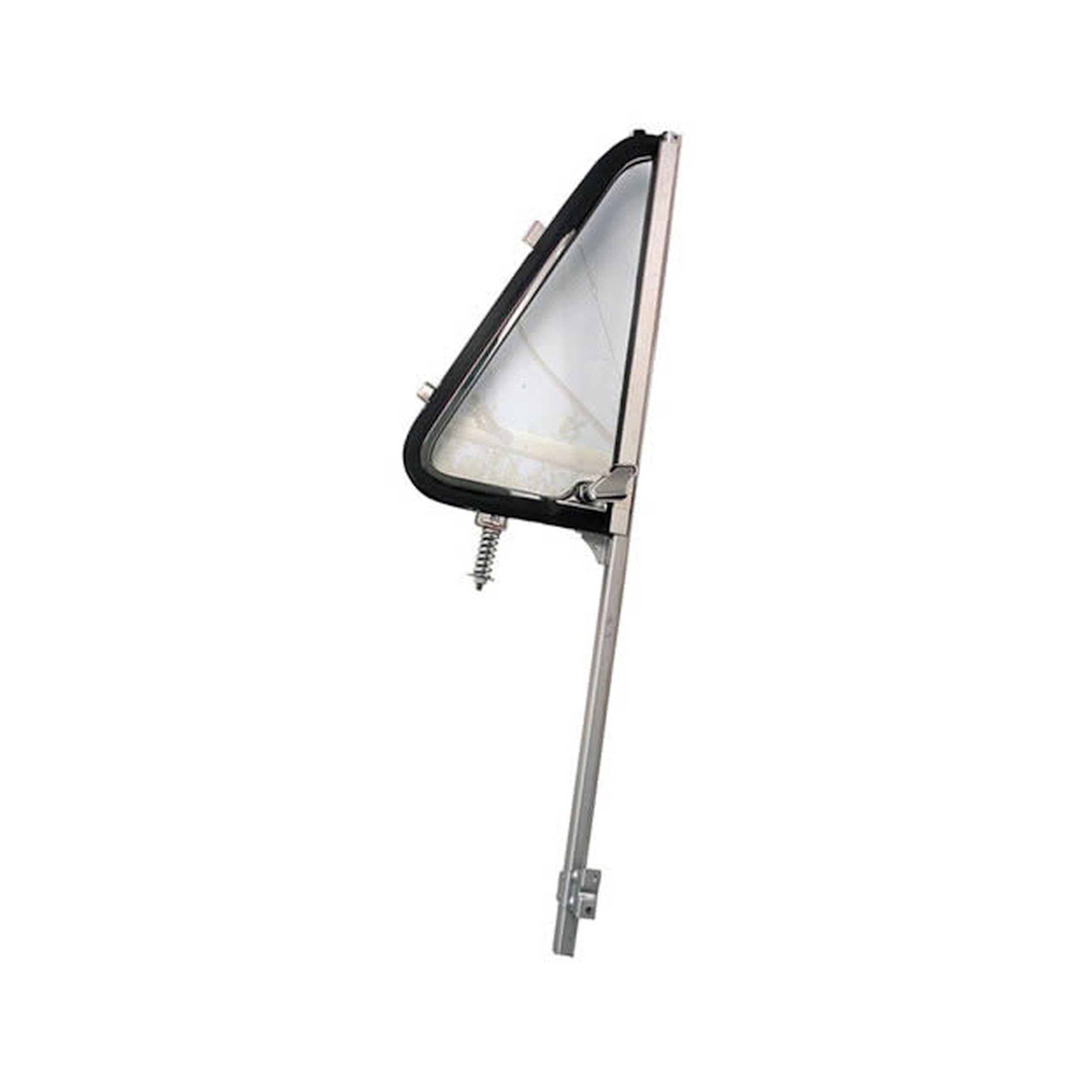 Brothers Trucks Vent Window Assembly - Chrome - Clear - Right