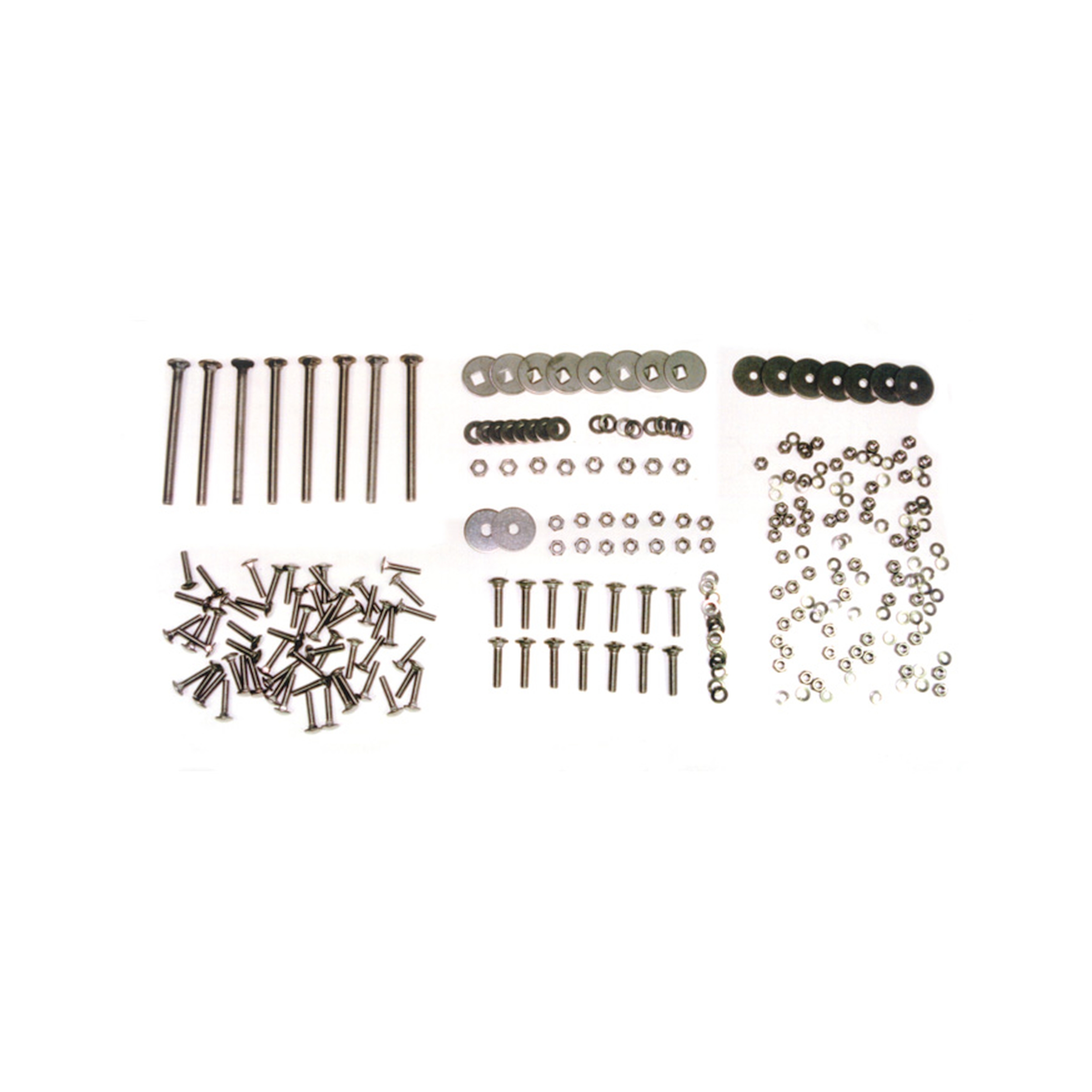Brothers Trucks Bed Bolt Kit - Longbed/Stepside - Zinc