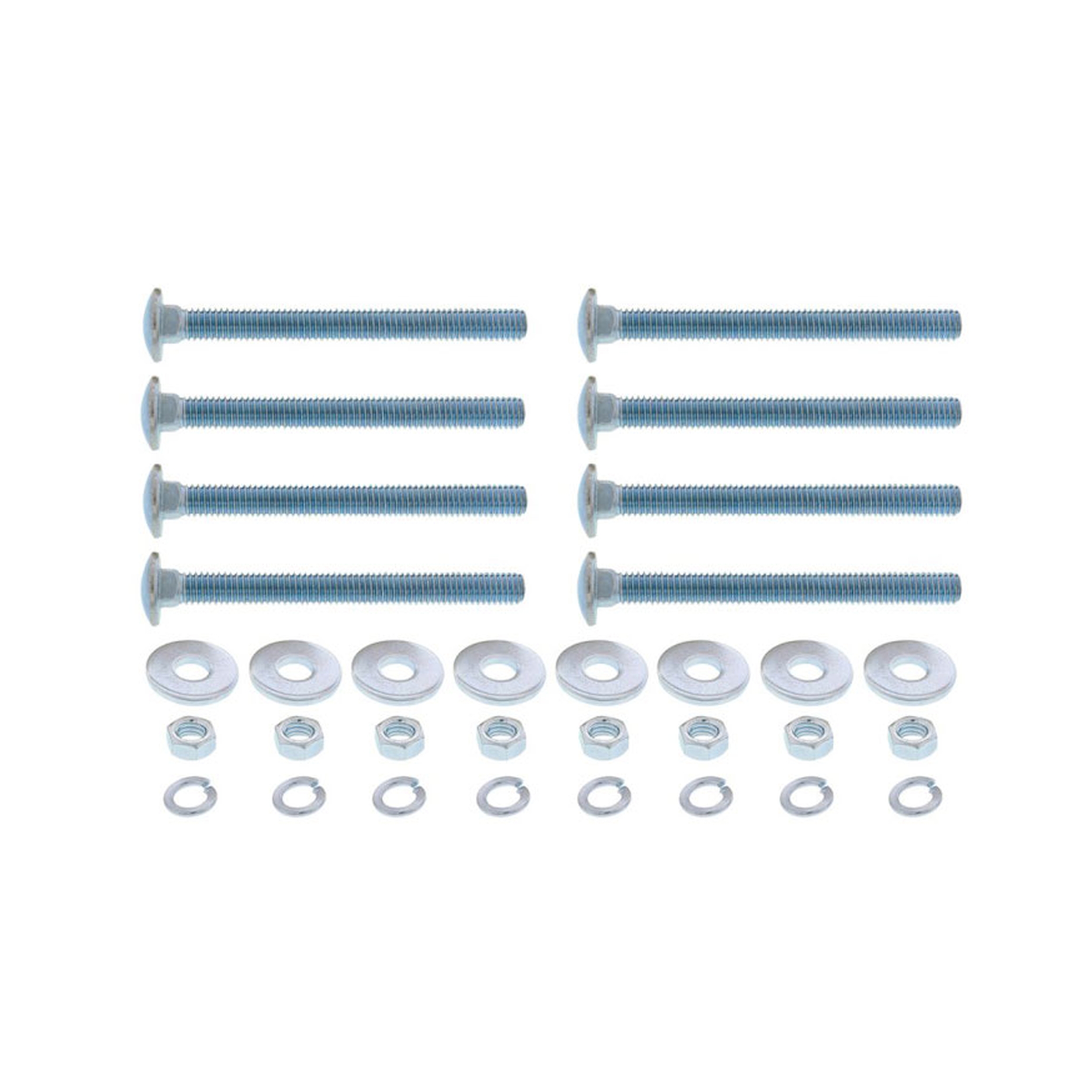 Brothers Trucks Bed Bolt Kit - Steel Floor - Shortbed/Fleetside - Zinc