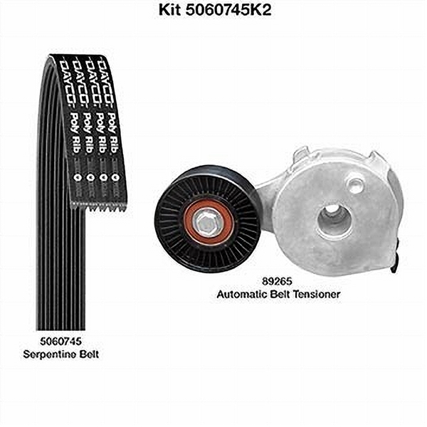 Dayco 5060745K2 SERPENTINE BELT KIT