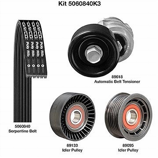 Dayco 5060840K3 SERPENTINE BELT KIT