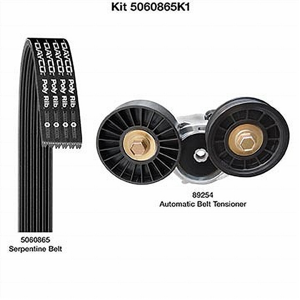 Dayco 5060865K1 SERPENTINE BELT KIT