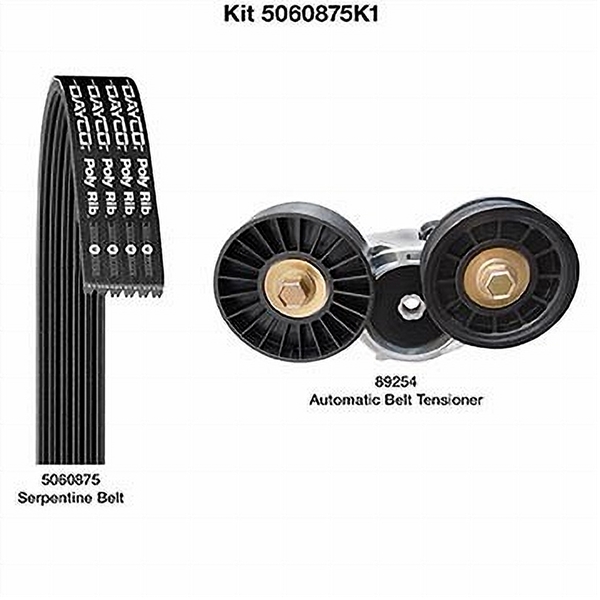 Dayco 5060875K1 SERPENTINE BELT KIT