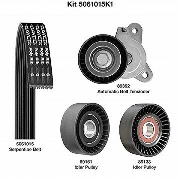 Dayco 5061015K1 SERPENTINE BELT KIT