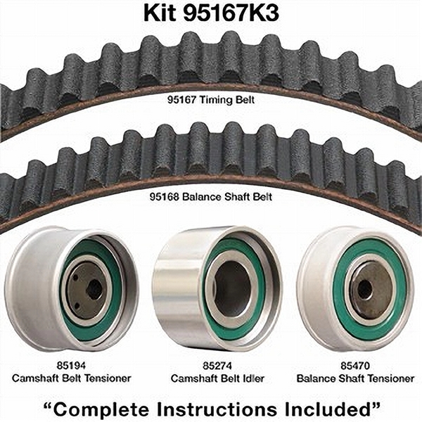 Dayco 95167K3 TIMING BELT KIT
