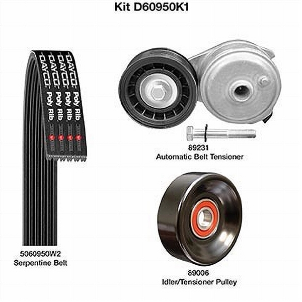 Dayco D60950K1 DEMANDING DRIVE KIT