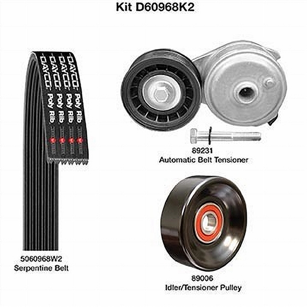Dayco D60968K2 DEMANDING DRIVE KIT