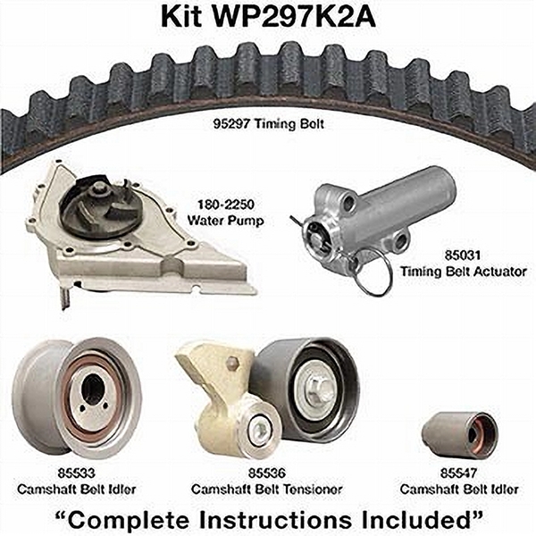 Dayco WP297K2A WATER PUMP KIT - Image 2