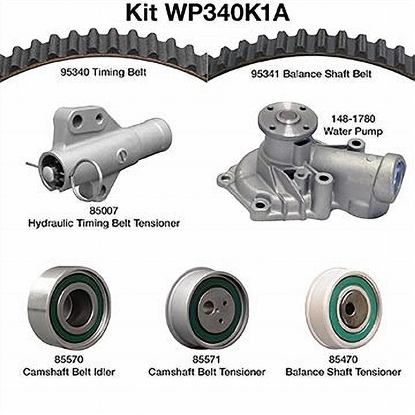 Dayco WP340K1A WATER PUMP KIT - Image 2