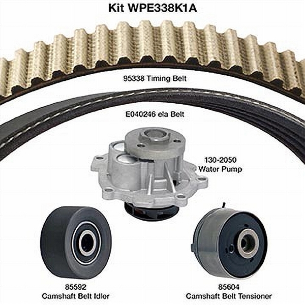 Dayco WPE338K1A WATER PUMP KIT WITH ELA - Image 2