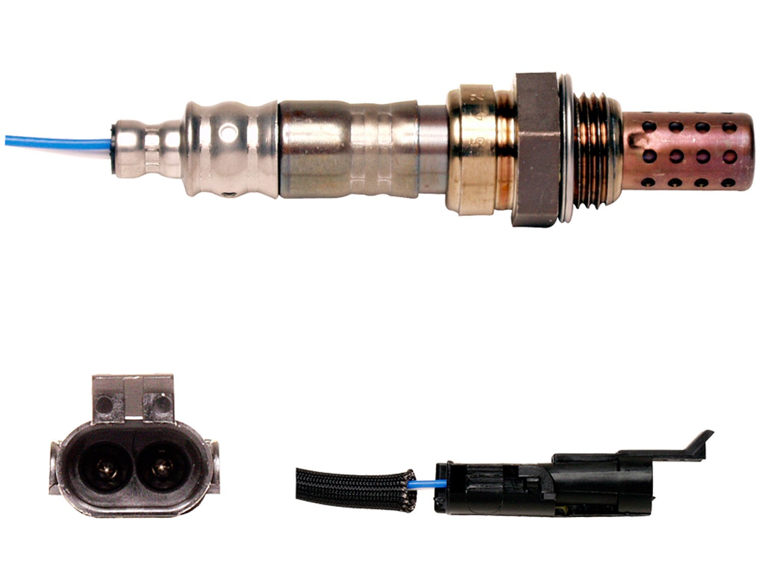 Denso 234-2001 Oxygen Sensor 2 Wire, Direct Fit, Unheated, Wire Length: 14.8