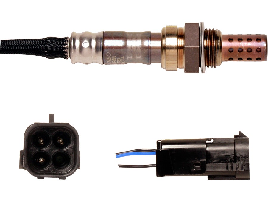 Denso 234-3004 Oxygen Sensor 3 Wire, Direct Fit, Heated, Wire Length: 15.43