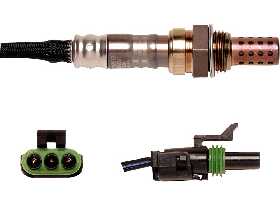 Denso 234-3005 Oxygen Sensor 3 Wire, Direct Fit, Heated, Wire Length: 13.39