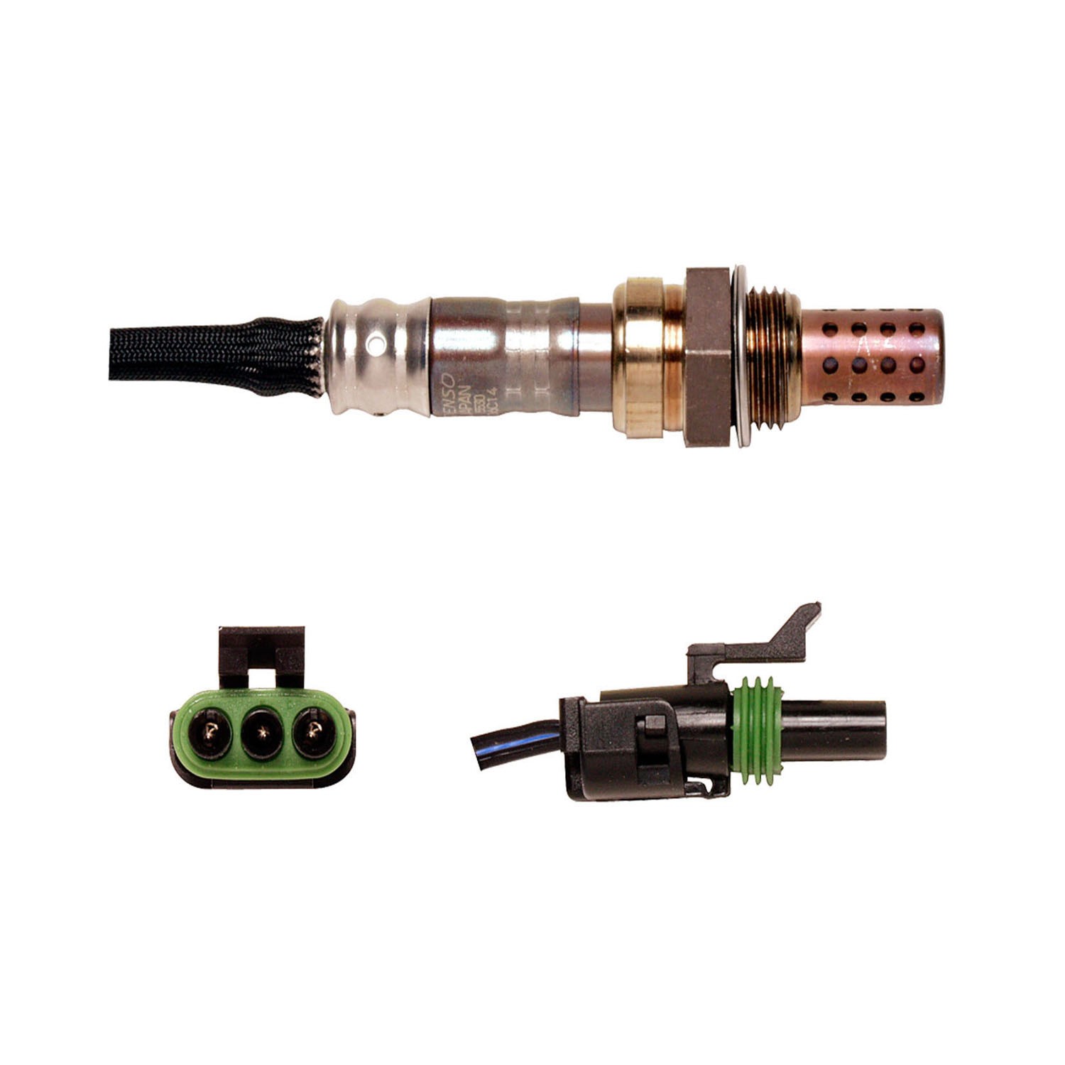 Denso 234-3005 Oxygen Sensor 3 Wire, Direct Fit, Heated, Wire Length: 13.39 - Image 2