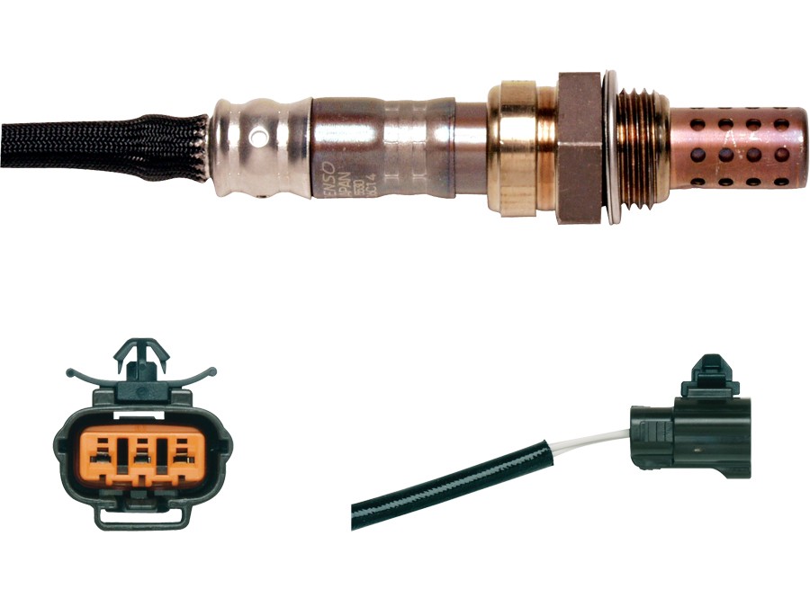 Denso 234-3012 Oxygen Sensor 3 Wire, Direct Fit, Heated, Wire Length: 13.78
