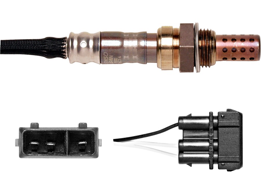 Denso 234-3013 Oxygen Sensor 3 Wire, Direct Fit, Heated, Wire Length: 23.82