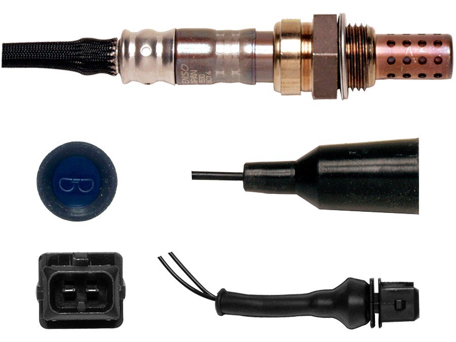 Denso 234-3048 Oxygen Sensor 3 Wire, Direct Fit, Heated, Wire Length: 49.49