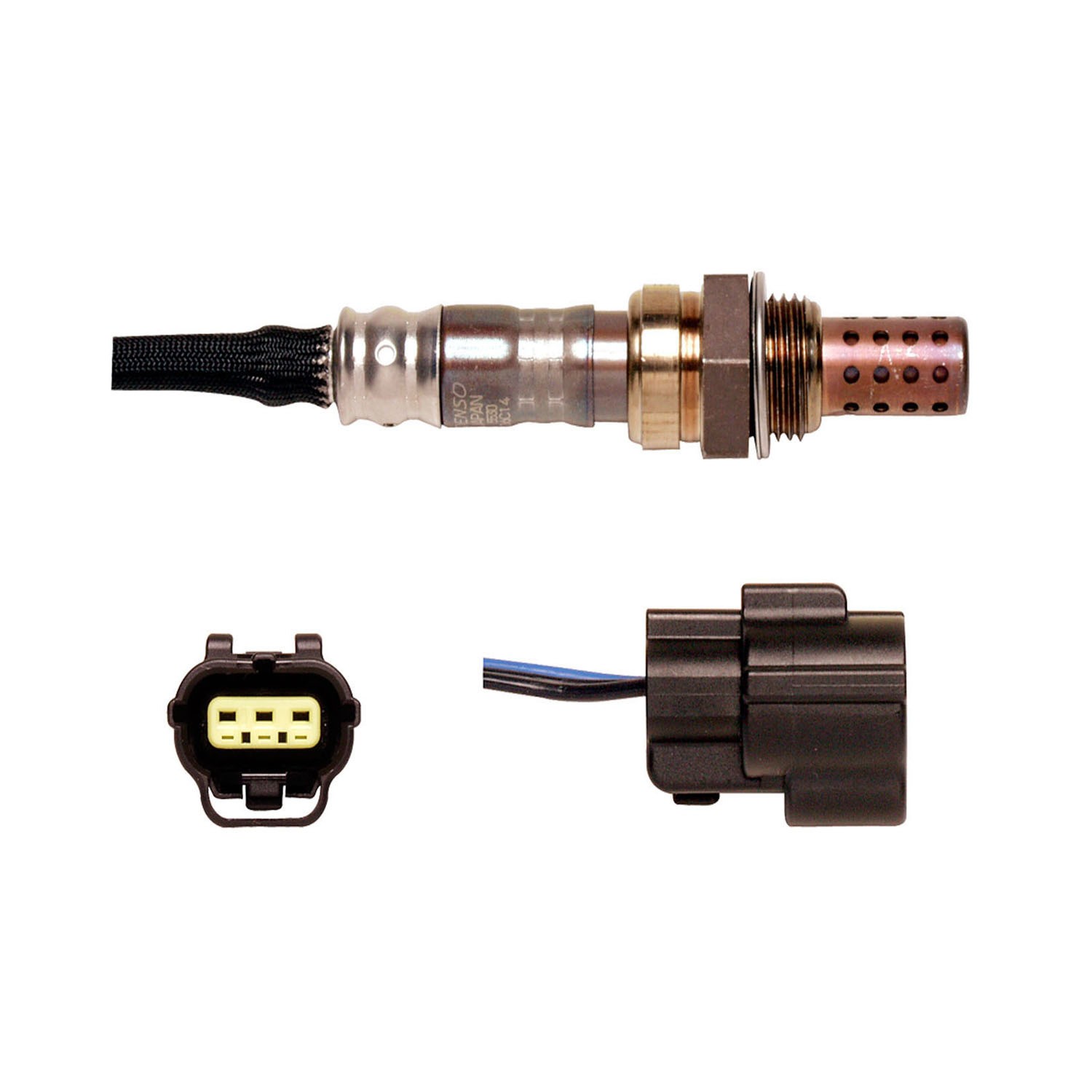 Denso 234-3085 Oxygen Sensor 3 Wire, Direct Fit, Heated, Wire Length: 15.35 - Image 2
