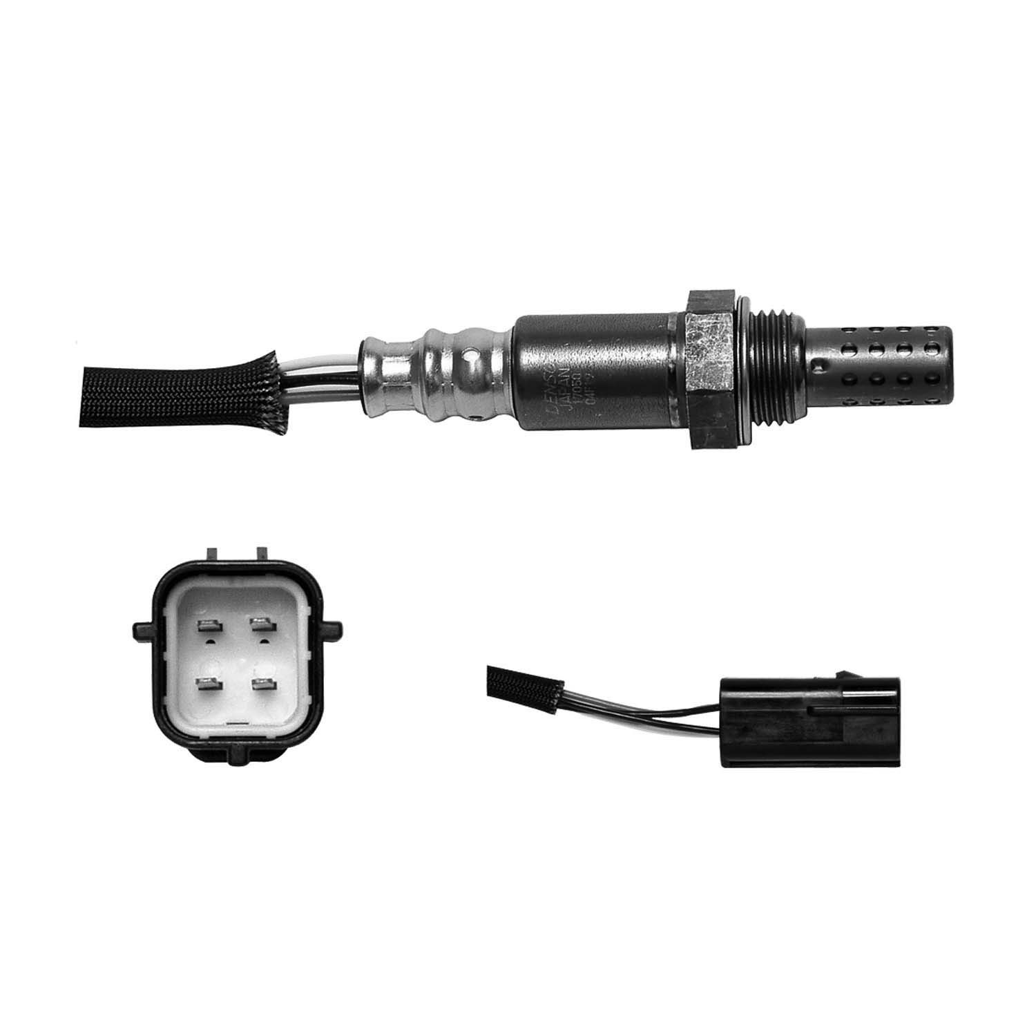 Denso 234-4121 Oxygen Sensor 4 Wire, Direct Fit, Heated, Wire Length: 19.69 - Image 3