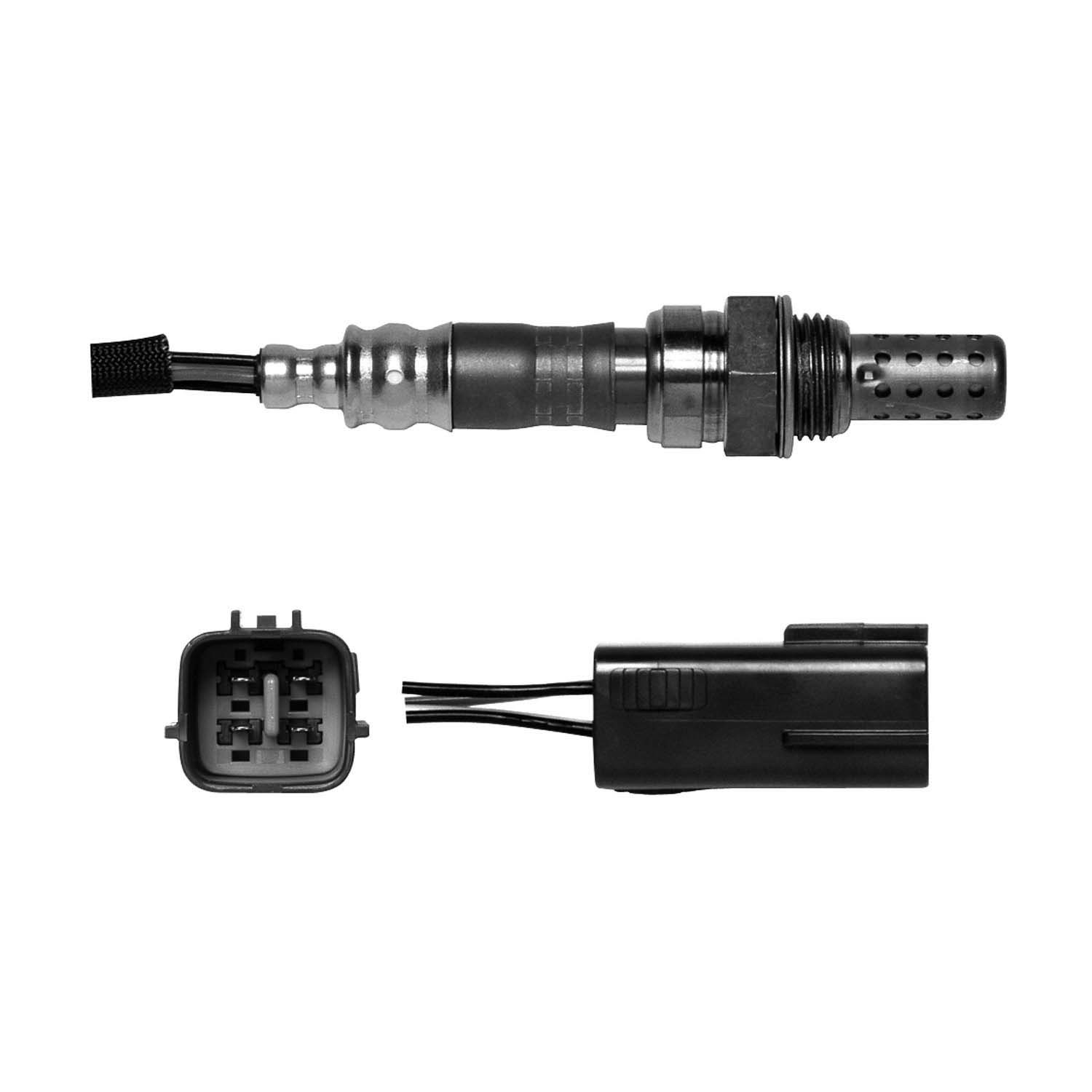 Denso 234-4141 Oxygen Sensor 4 Wire, Direct Fit, Heated, Wire Length: 24.41