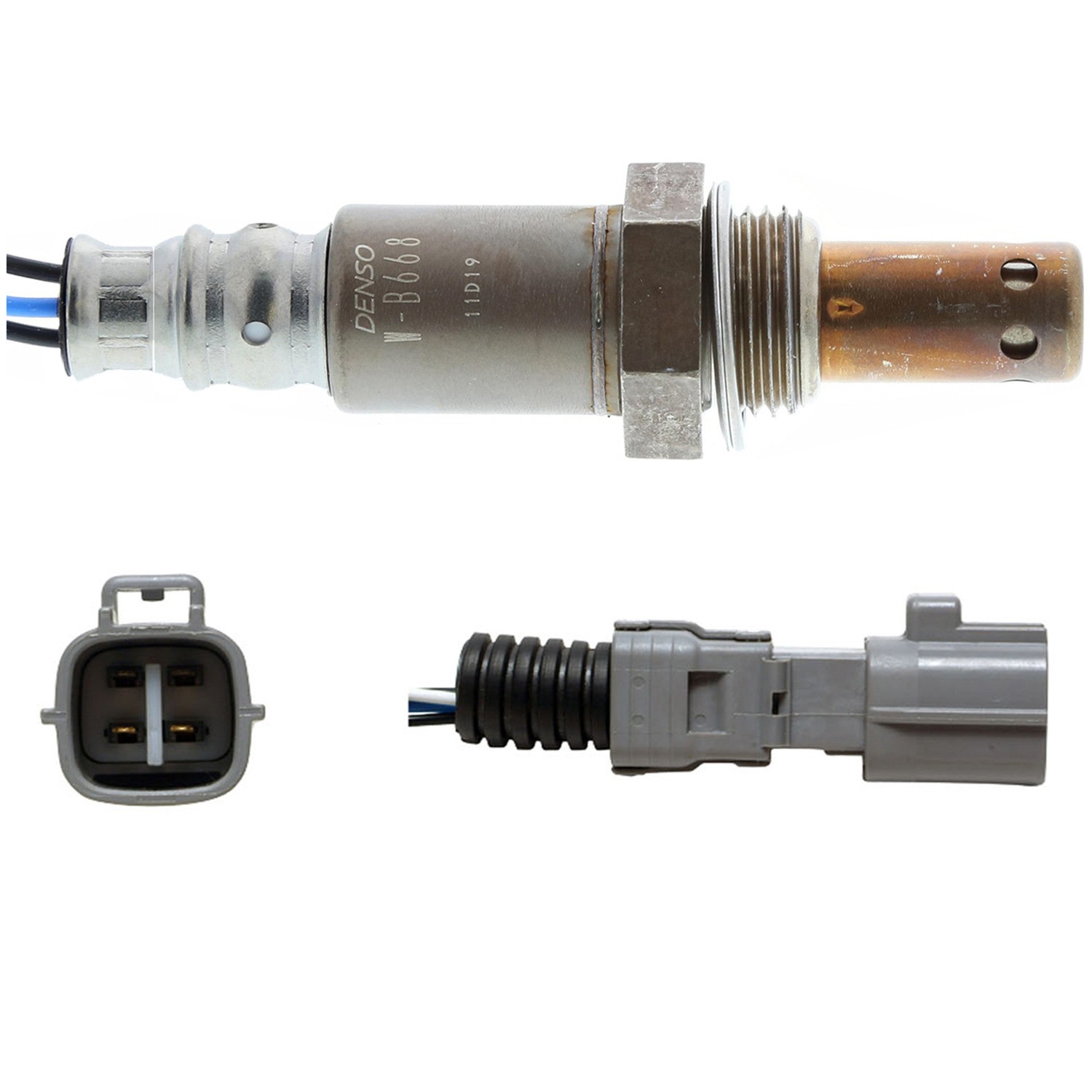 Denso 234-4168 Oxygen Sensor 4 Wire, Direct Fit, Heated, Wire Length: 13.78 - Image 2