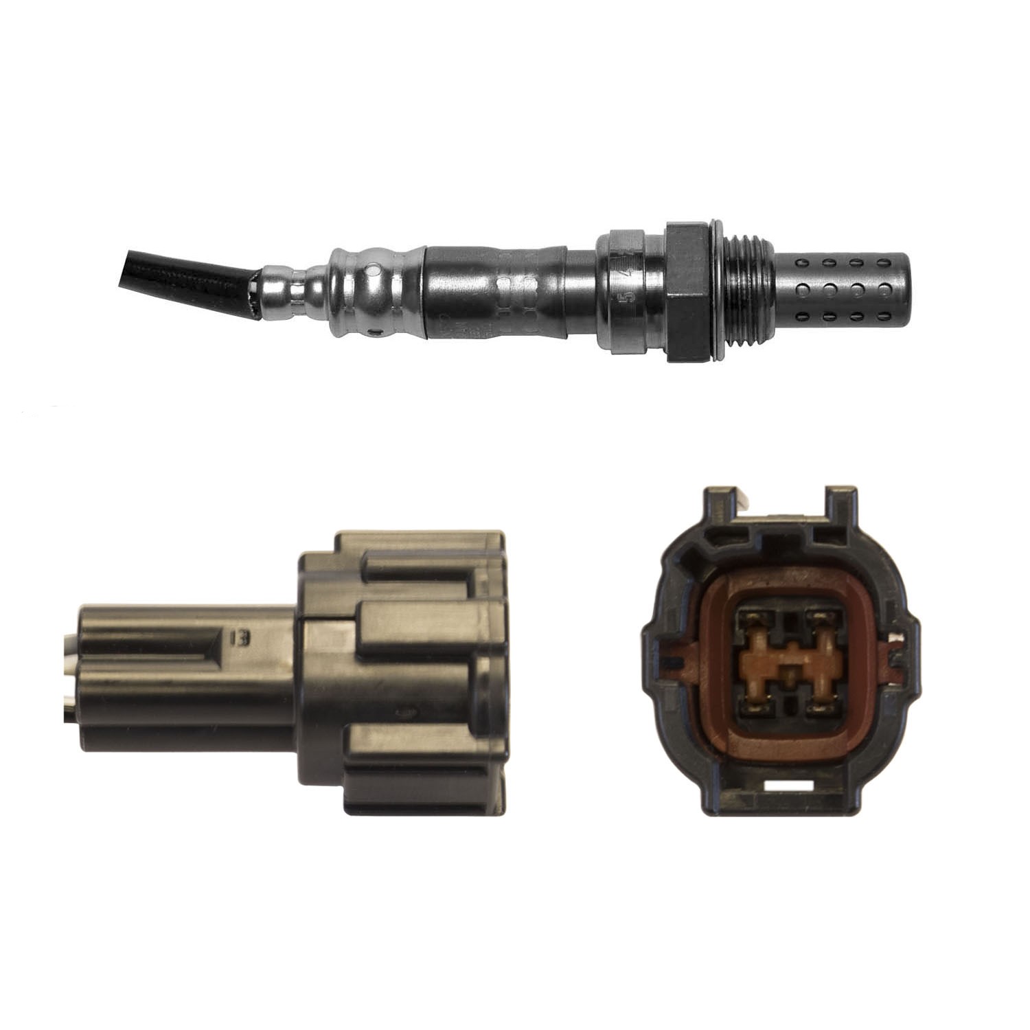 Denso 234-4197 Oxygen Sensor 4 Wire, Direct Fit, Heated, Wire Length: 44.49